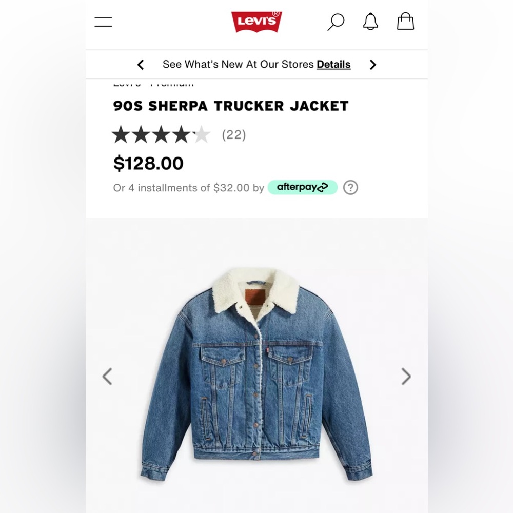 Levi Jean Jacket